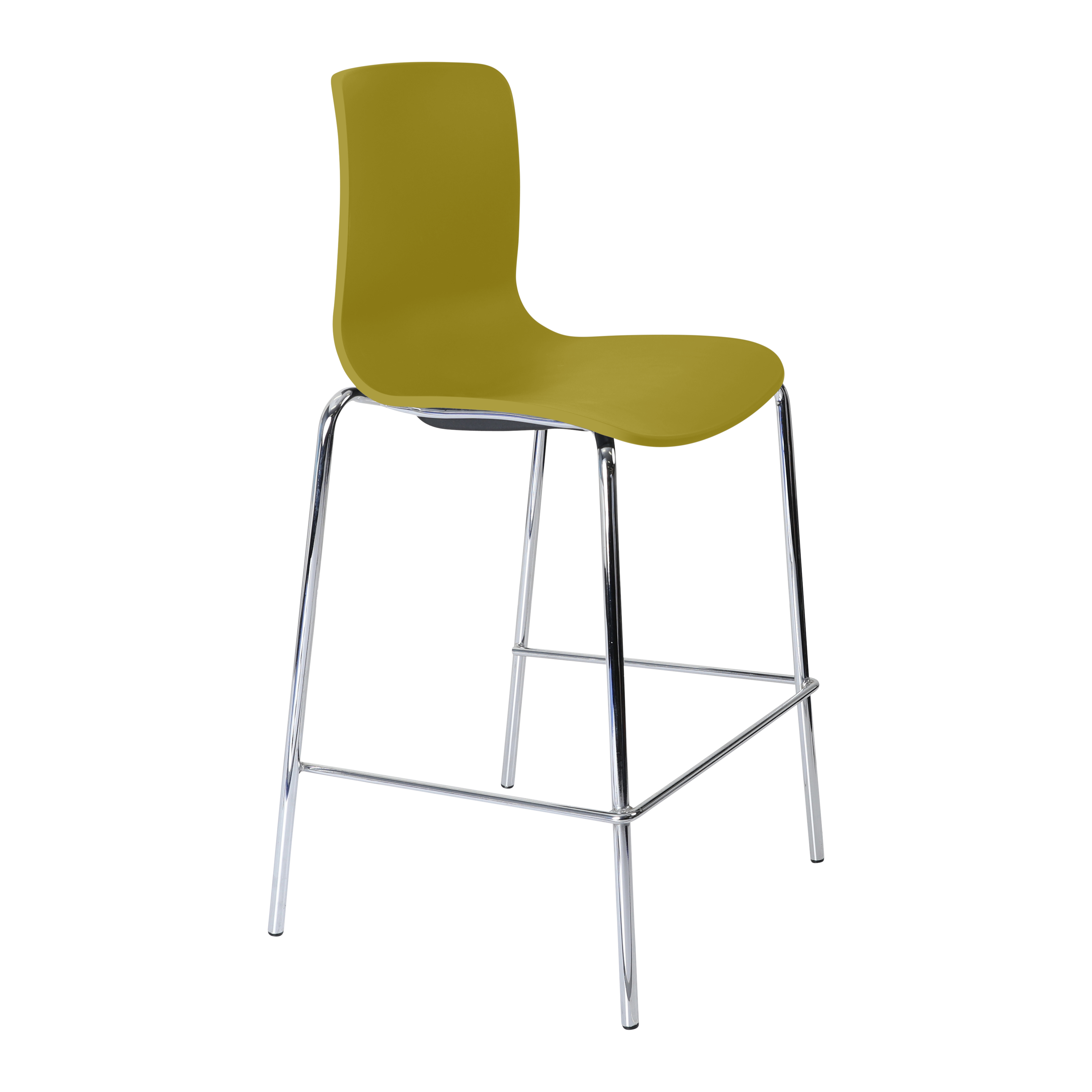 Acti Stool (Mustard / 4-leg Low Barstool)